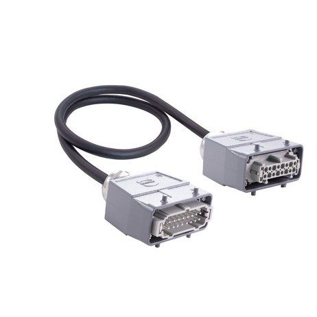 Harting - Patchkabel Kupfer Industrie Kabelkonfektion beidseitig 20871469001200 konfektioniert 2m