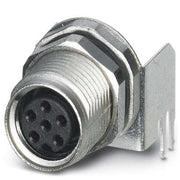 Phoenix Contact - Rundsteckverbinder, feldkonfektionierbar (Industriesteckverbinder) Einbausteckverbinder SACC-DSI-M8F#1424243 − 20 Stück