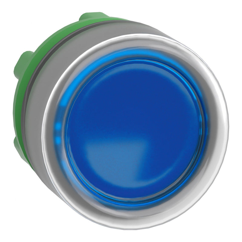 Schneider Electric - Frontelement für Drucktaster Leuchtdrucktaster ZB5AW563C0 blau, 22mm, in grau
