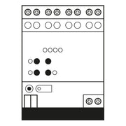Jung - Bussystem-Jalousieaktor KNX Jalousieaktor 2502 REGHE REG Gehäuse 4TE
