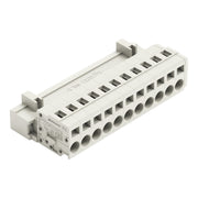 WAGO - Kabelsteckverbinder für Leiterplattensteckverbinder 1-Leiter-Stiftleiste 721-611 CAGECLAMP,2,5mm²,lgr − 25 Stück