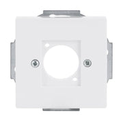 Busch-Jaeger - Einsatz/Abdeckung für Kommunikationstechnik XLR-Zentralscheibe 2553-84 studioweiß