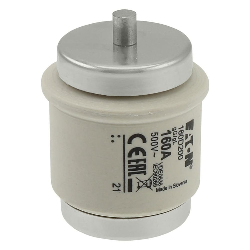 Eaton - D-Sicherungseinsatz Sicherungseinsatz Nieders. FUSE 160 D#160D200 160A AC 500V 50kA − 10 Stück
