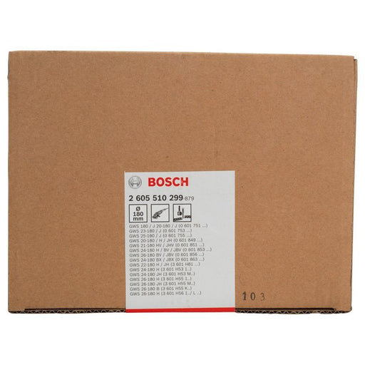 Bosch - Systemzubehör für Schleifen/Polieren (Akku/elektrisch/Druckluft) Trennschutzhaube 180 2605510299 mm, mit Codierung