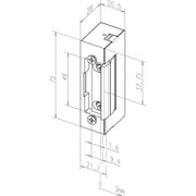 Assa Abloy effeff - Elektrischer Türöffner 17E---------R11 8-16V GS/WS univ