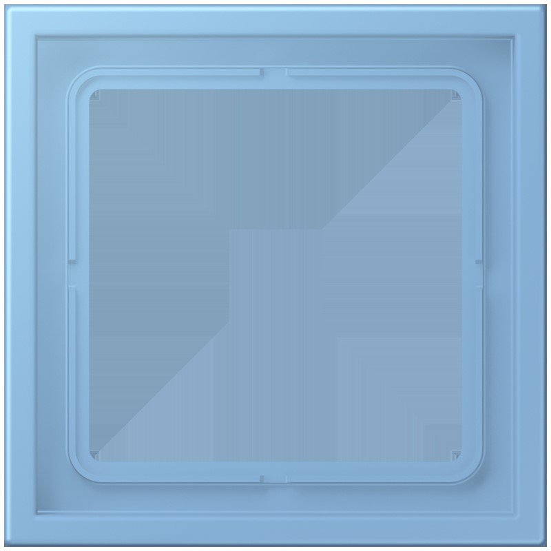 Jung - Abdeckrahmen Rahmen 1-fach LC Z981 BF 256 bleu ceruleen 59