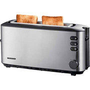 Severin - Toaster Langschlitztoaster AT 2515 eds/sw 2 Scheiben
