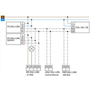 BEG Brück Electronic - Bussystem-Schaltaktor Relaismodul RM1-LINK-REG DALI2ws