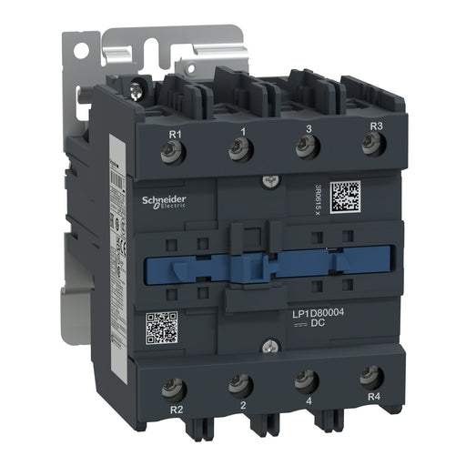 Schneider Electric - Leistungsschütz zum Schalten von Wechselstrom Leistungsschütz LP1D80004BD 4-polig