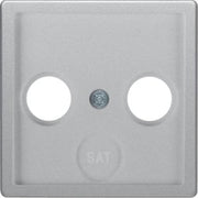 Berker - Einsatz/Abdeckung für Kommunikationstechnik Zentralstück 2+3 Loch 12036084 f.Ant.-Steckdose