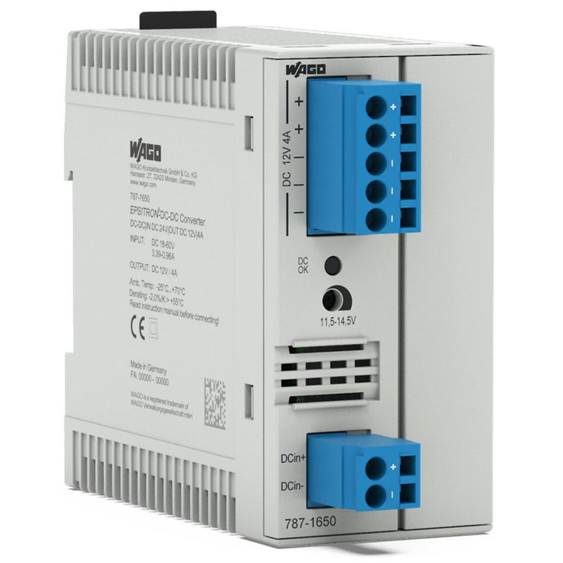 WAGO - Gleichstromversorgung DC-DC-Wandler 787-1650 DC 12 V