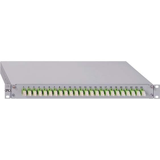 Rutenbeck - Patchpanel LWL Spleissbox gr GradeB 228030624 24xSC-D OM4 erika