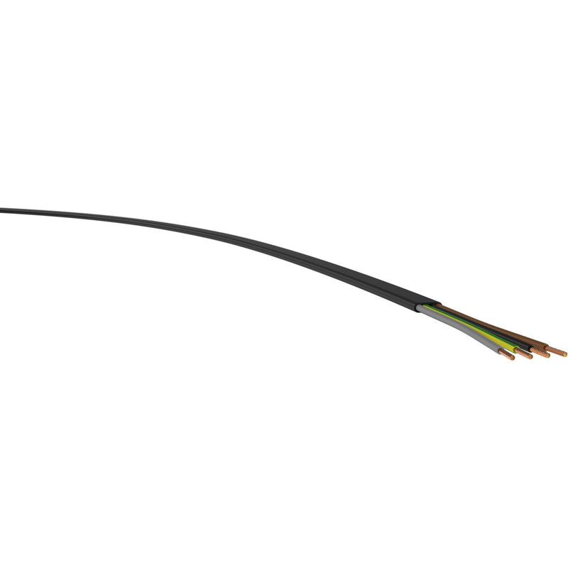 Energiekabel < 1 kV, für ortsveränderlichen Einsatz NGFLGÖU-J 4x2,5 Tr.500 NGFLGÖU-J 4x2,5 NPRN-Flachleitung