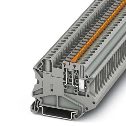 Phoenix Contact - Trenn- und Messtrenn-Reihenklemme Messertrennklemme UT 4-MTL − 50 Stück