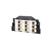 Metz Connect - Kommunikationsanschlussdose Kupfer Unterflurdose C6Amodul 130B11S90201-E 9Port 180 GB2,pws