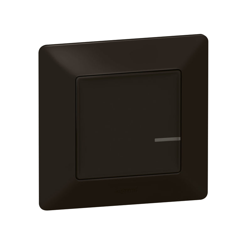 Legrand - Elektronischer Schalter Schalter/Dimmer Legrand 756384A 2-Leiter Schwarz