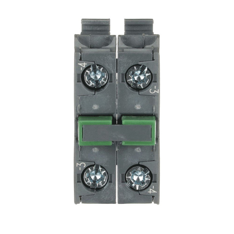 ABB Stotz S&J - Hilfsschalterblock Doppelkontaktblock MCB-20B f.rückw. Befestigung