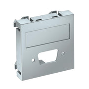 OBO Bettermann - Einsatz/Abdeckung für Kommunikationstechnik Multimediaträger MTG-DB O AL1 45x45mm alu lackiert