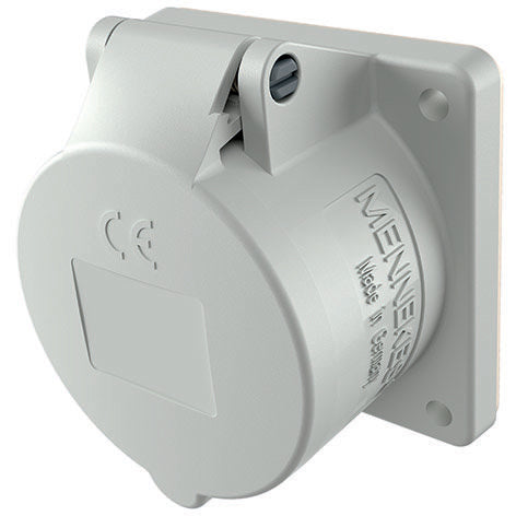 Mennekes - CEE-Anbausteckdose (IEC 60309) Anbaudose 3216 16A,3p,3h,>50-250VDC
