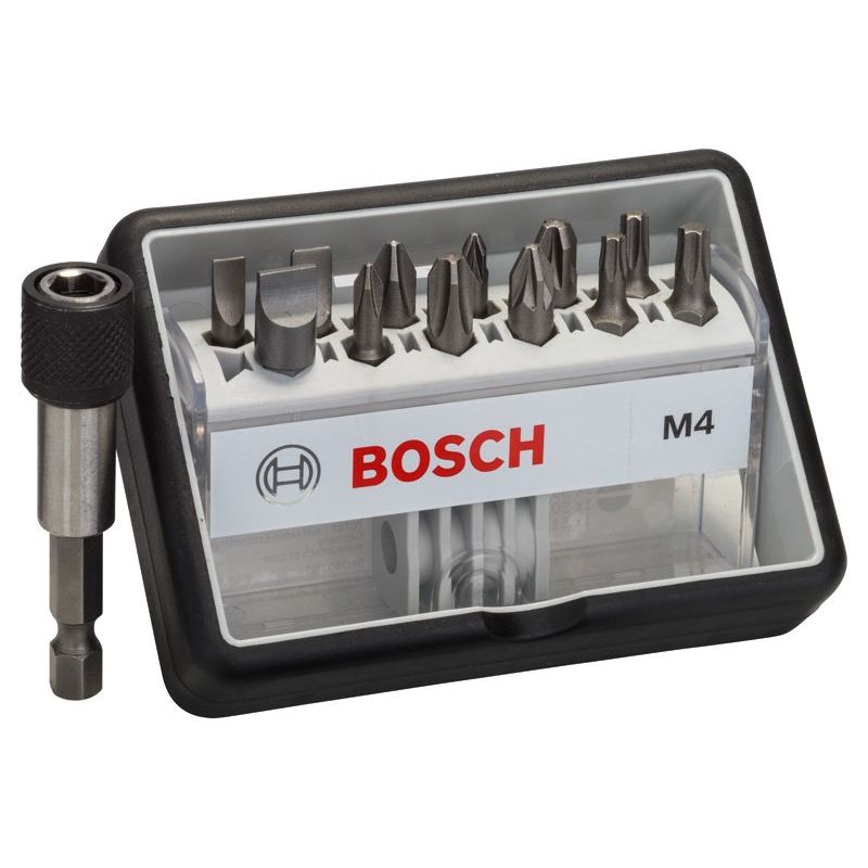 Bosch - Bit-Set 12+1-tlg. 2607002566 Schrauberbit-Set
