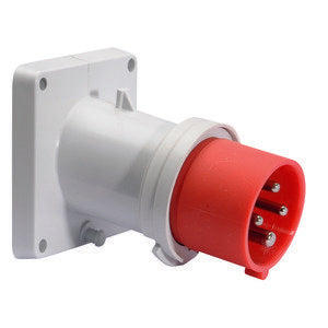 Bals Elektrotech - CEE-Gerätestecker (IEC 60309) Anbau-Gerätestecker 27122 4p 400V 6h Ip 44