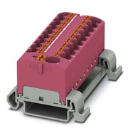 Phoenix Contact - Durchgangs-Reihenklemme Verteilerblock PTFIX10/18X4-NS35APK − 8 Stück