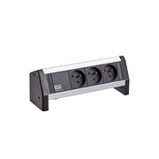 Bachmann - Mehrfachsteckdose Steckdosenleiste 9.021.313 DESK 3xUTE 35°