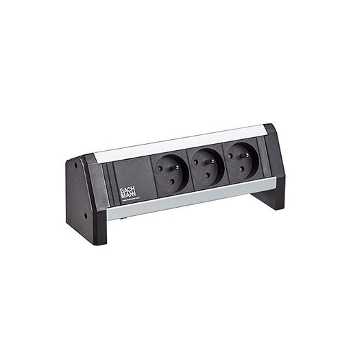Bachmann - Mehrfachsteckdose Steckdosenleiste 9.021.313 DESK 3xUTE 35°