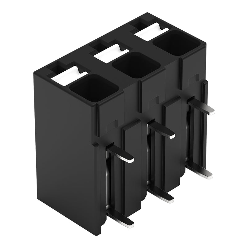 WAGO - Leiterplattenklemme THR-Leiterplattenklemme 20863203300000997605 Drücker,1,5mm²,sw − 2905 Stück