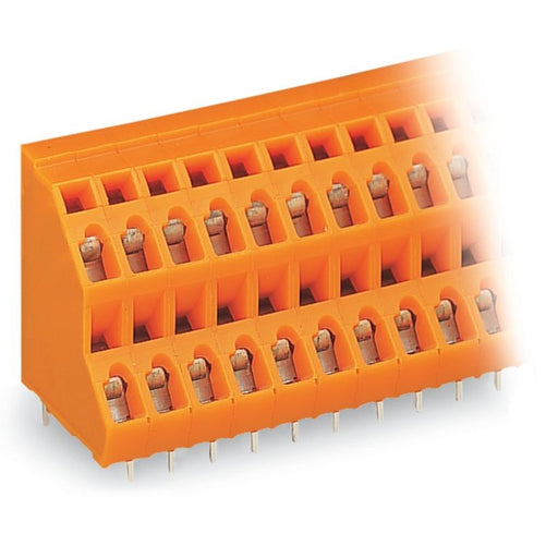 WAGO - Leiterplattenklemme DoppelstockLeiterplattenk. 736-424 2,5mm² − 14 Stück