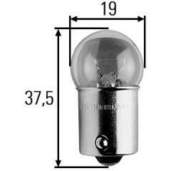 Küblbeck - Fahrzeuglampe Fahrzeuglampe 24V10WBA15s − 1 Stück by Küblbeck
