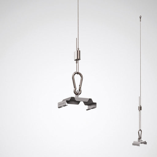 Trilux - Mechanisches Zubehör/Ersatzteile für Leuchten Seilabhängung A01DSXD/1500 078 03 alu