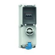 Bals Elektrotech - CEE-Steckdose abschaltbar, abgesichert (IEC 60309) Wandsteckdose abschaltbar 17286 abgesichert 63A 4p