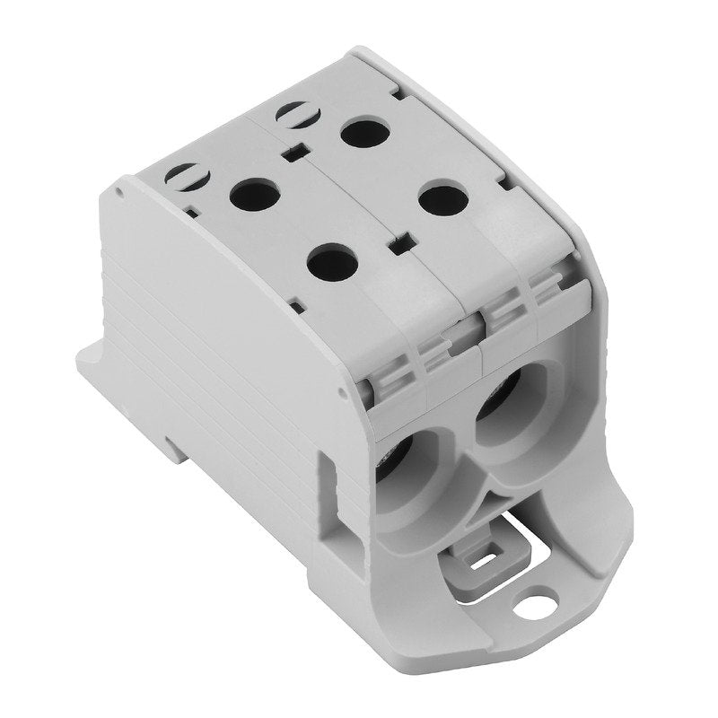 Weidmüller - Durchgangs-Reihenklemme Potentialverteilerklemme WPD2312X95/2X95GY 95, 155A, Pole: 1