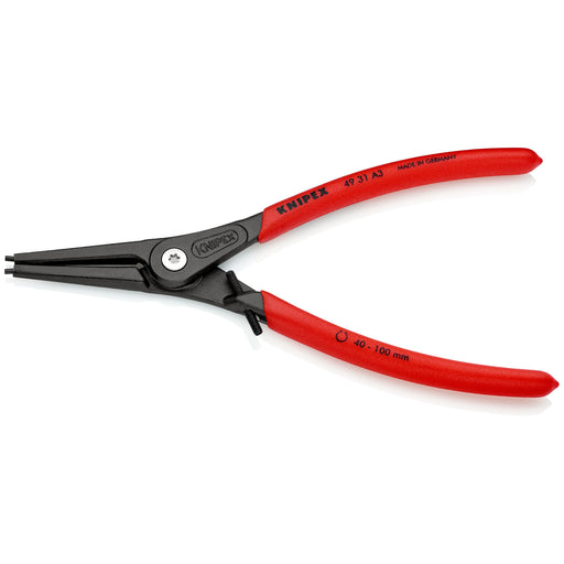 Knipex - Zange für Sicherungsringe Präz.-Sicherungsringzange 49 31 A3 225mm