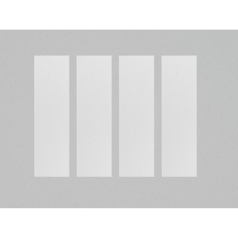 Ritto - Zubehör/Ersatzteile für Türkommunikation Namenschild 1231454 (VE4) 1-fach − 1 Packung