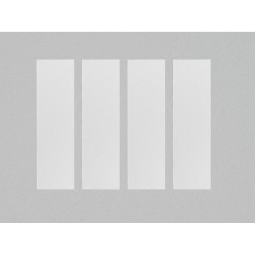 Ritto - Zubehör/Ersatzteile für Türkommunikation Namenschild 1231454 (VE4) 1-fach − 1 Packung