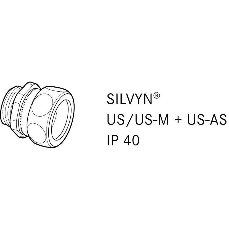 Lapp Zubehör - Metall-Schutzschlauch SILVYN-AS-14-/-11X14-50M 61802090 − 50 Meter