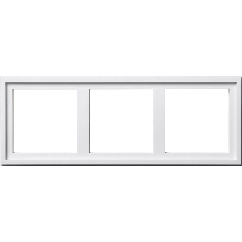 Gira - Abdeckrahmen Montageadapter 3fach 131303 rws