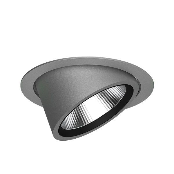 LTS Licht&Leuchten - Downlight/Strahler/Flutlicht Einbaustrahler CSA-R 512.B.FL si silber