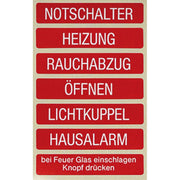 Jung - Bezeichnungsmaterial für Installationsschalterprogramme Ersatzfolie 60 FO für Abdeckung