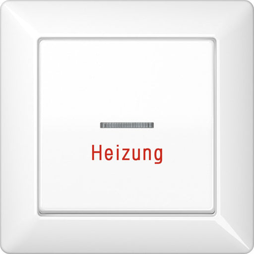 Jung - Abdeckung/Bedienelement für Installationsschalterprogramme Abdeckung Heiz/Nots.aws AS 590 H WW für Schalter