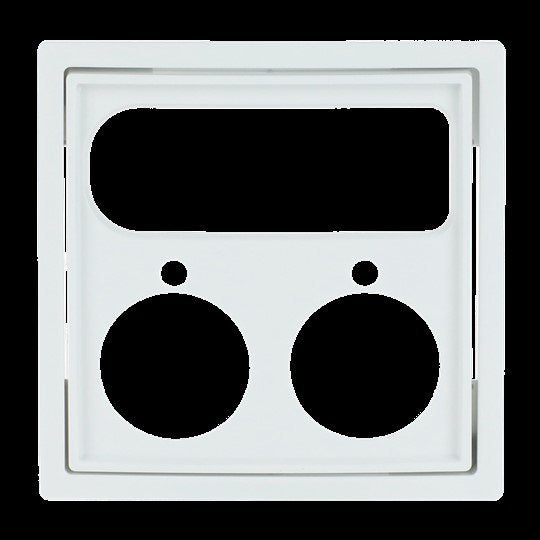 Busch-Jaeger - Zentralelement Klinikinstallation Zentralscheibe studioweiß 1790-593-84 KHS-Systeme  − 1 Stück
