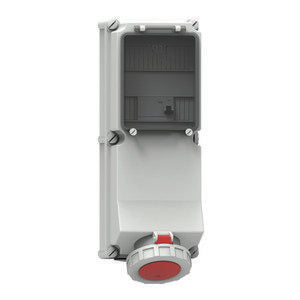 Bals Elektrotech - CEE-Steckdose abschaltbar, abgesichert (IEC 60309) Wandsteckdose abgesichert 15169 125A 4p 400V 6h IP67