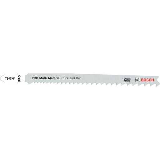 Bosch - Stichsägeblatt PRO Multi Material thick 2608634995 and thin T345XF