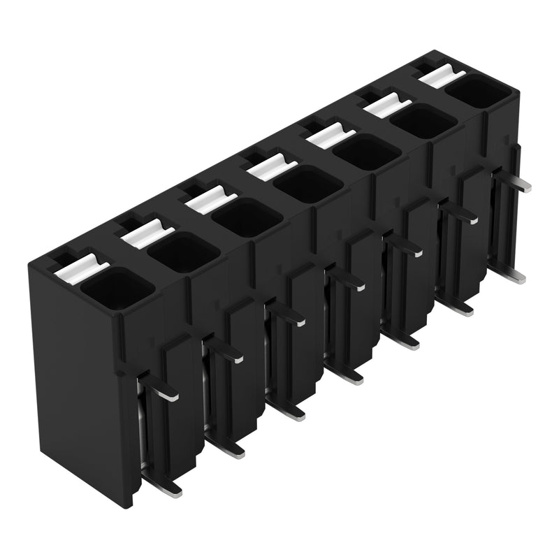 WAGO - Leiterplattenklemme THR-Leiterplattenklemme 2086-3207/997-607 Drücker,1,5mm²,sw − 1660 Stück
