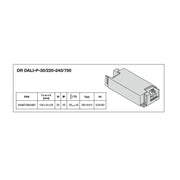 Ledvance - Downlight/Strahler/Flutlicht LED-Downlight DLSLIM.DAD150V13WMS 840, DALI