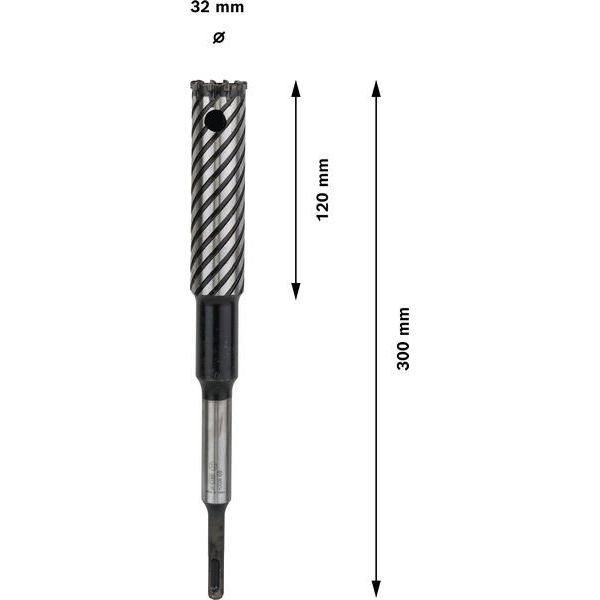 Bosch - Bohrer PRO SDS plus 2608587100 Armierungsbohrer 32