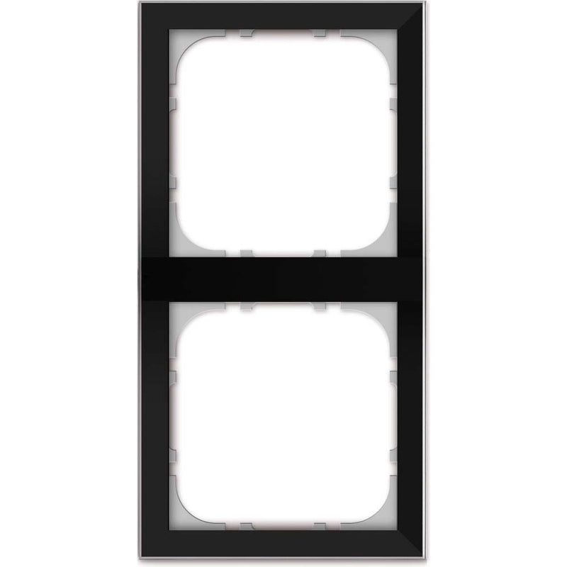 Issendorff - Abdeckrahmen Glasrahmen 2-fach LCN - G55-2B sw 5mm Glasstärke