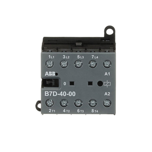 ABB Stotz S&J - Leistungsschütz zum Schalten von Wechselstrom Kleinschütz B7D-40-00-01 24V DC mit Diode
